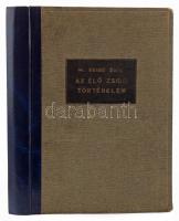 Dr. Szabó Ödön: Az élő zsidó történelem. (Bp.), 1942, szerzői kiadás (Fémes Á.-ny.), 238+(2) p. Első...