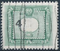 1953 Zöldportó 4f az értékszám a mezőn kívülre csúszva