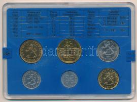 Finnország 1984. 5p-5M (6xklf) forgalmi sor plasztik tokban T:UNC
Finland 1984. 5 Pennia - 5 Markka...