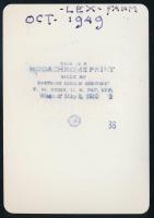 1949-50 Lex farm (USA), Kodachrom színes fotó, korai Kodak fénykép, 5,5x8 cm