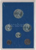 Fidzsi-szigetek 1976-1978. 1c-50c (6xklf) forgalmi összeállítás kartonlapon T:UNC patina
Fiji 1976-...