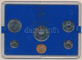 Svédország 1983. 5ö-5K (6xklf) forgalmi sor műanyag tokban T:UNC karcos tok Sweden 1983. 5 Öre - 5 Kronor (6xdiff) coin set in plastic case C:UNC scratched case