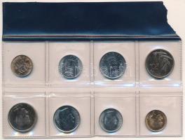 Belgium 1981. 50c - 20Fr (8xklf, 4x vallon + 4x flamand) "Monnaie Royale de Belgique - Koninkli...