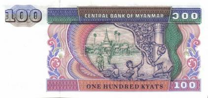 Myanmar 7db klf modern bankjegy T:I