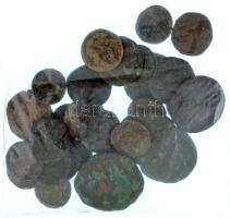 31db-os vegyes római és görög bronz érmetétel T:F,VG
31pcs mixed Roman and Greek bronze coin lot C:...