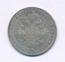 Ausztria 1837A 10kr Ag T:F patina 
Austria 1837A 10 Kreuzer Ag C:F patina
Krause KM#2202