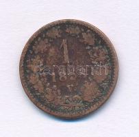 Ausztria 1858V 1kr Cu Velence T:F  Austria 1858V 1 Kreuzer Cu Venice C:F Krause KM#2186