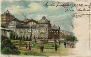 1899 Karlovy Vary park litho