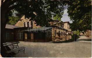 1921 Szliács-fürdő, Kúpele Sliac; fürdő. Julius Motal kiadása / spa (EK)