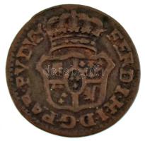 Olasz államok / Parma 1791. 1s Cu T:VF Italian states / Parma 1791. 1 Sesino Cu C:VF