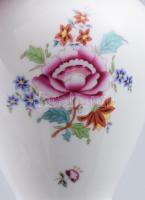Herendi eton mintás váza. Jelzett, hibátlan, m: 16,5 cm