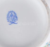 Herendi eton mintás váza. Jelzett, hibátlan, m: 16,5 cm