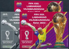 2023 FIFA Labdarúgó VB 3 db-os emlékív garnitúra azonos sorszámmal (32 pld)