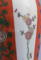 Herendi Gödöllő mintás fedeles váza. Jelzett, hibátlan, m: 24 cm