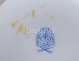 Herendi Gödöllő mintás fedeles váza. Jelzett, hibátlan, m: 24 cm