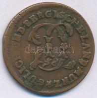 Német államok / Jüllich-Berg Hercegség 1786PR 1/2s Cu T:VF
German states / Duchy of Jüllich-Berg 17...