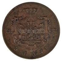 Románia 1882B 5b Cu "I. Károly" T:AU,XF
Romania 1882B 5 Bani Cu "Carol I" C:AU,...