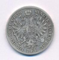 Ausztria 1879. 1Fl Ag "Ferenc József" T:VF,F
Austria 1879. 1 Florin Ag "Franz Joseph...