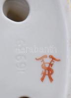 Fasold & Stauch lány kecskékkel, jelzett, hibátlan, m: 12,5 cm