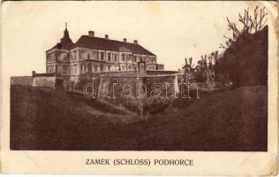 Pidhirtsi, Podhorce; Zamek / castle / Schloss (EK)