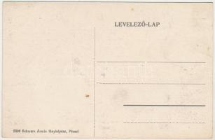 Pécel, Péczel; Járó István "India" vendéglő terasza. Schwarz Ármin fényképész (fl)