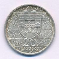 Portugália 1966. 20E Ag "A Salazar-híd megnyitása" T:AU patina, kis ph Portugal 1966. 20 E...