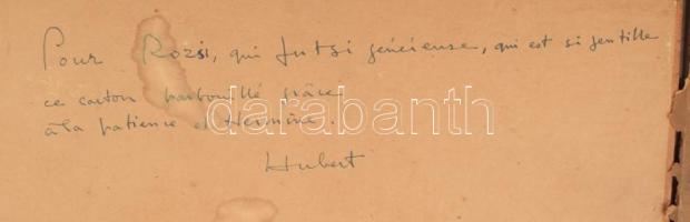 Montarier, Hubert (1913-1970 v. 1973): Ábrándozó lány. Olaj, karton, jelzett. Hátoldalán a művész au...