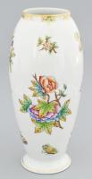 Herendi Viktória mintás váza. Jelzett, kézzel festett, hibátlan, m: 22,5 cm