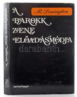 Robert Donington: A barokk zene előadásmódja. Ford.: Karasszon Dezső. Bp., 1978, Zeneműkiadó. Kiadói egészvászon-kötés, kiadói papír védőborítóban. Megjelent 4000 példányban.