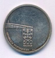 Portugália 1999. 500E Ag "Makaó visszatér Kínához" T:AU,XF patina, kis ph, karc
Portugal ...