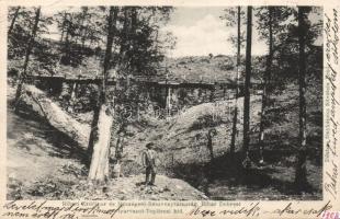 Dobrest industrial bridge of the forestry and lime-burning company (EB)