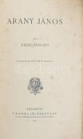 Riedl Frigyes: Arany János. Bp., 1904., Franklin 1 t. +351 p. 3. kiadás. Átkötött modern papírkötés,...