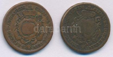 Német államok / Augsburg 1773-1774. 1kr Cu (2xklf) T:VF,F
German states / Augsburg 1773-1774. 1 Kre...