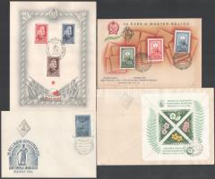 1949-1958 4 klf FDC