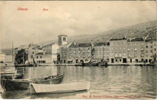 Cres, Cherso; Riva. Photo. Atelier Flora. Dep. A. Battaja (EK)