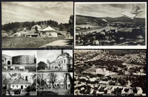 50 db MODERN postatiszta magyar város képeslap az 50-es 60-as évekből. Képzőművészeti Alap / 50 modern unused Hungarian town-view postcards form the 50's and the 60's