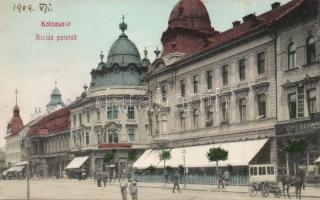 Kolozsvár Sictus Palaces with Transylvania Bank, Triest Insurances and the shop of Lőrinc Gráf