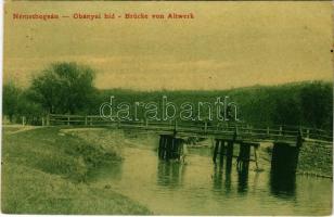 1918 Boksánbánya, Németbogsán, Bocsa Montana, Bocsa; Óbányai híd. W. L. 1124. / old mine bridge