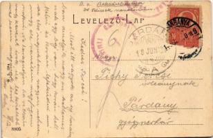 1918 Boksánbánya, Németbogsán, Bocsa Montana, Bocsa; Óbányai híd. W. L. 1124. / old mine bridge