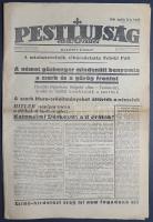 [II. Világháború] Pesti Újság. 1941. április 8. (Napilap, III. évfolyam 79. szám) "A német gőzh...
