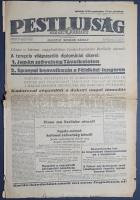 [II. Világháború] Pesti Újság. 1941. szeptember 27. (Napilap, II. évfolyam 218. szám) "A tengel...