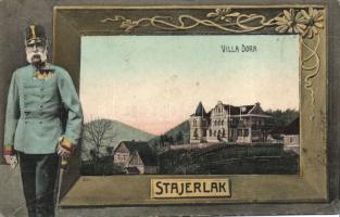 Stájerlak Villa Dora with the image of Franz Joseph