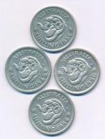 Ausztrália 1948-1956. 1Sh Ag (4xklf) T:VF
Australia 1948-1956. 1 Shilling Ag (4xdiff) C:VF