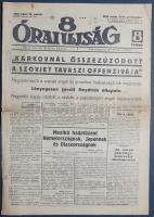 [II. Világháború] 8 Órai Ujság. 1942. május 30. (Napilap, XXVIII. évfolyam, 120. szám) "Karkovn...