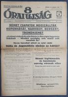 [II. Világháború] 8 Órai Ujság. 1940. április 10. (Napilap, XXVI. évfolyam, 80. szám) "Német cs...