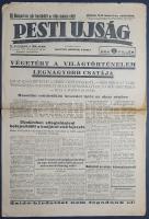 [II. Világháború] Pesti Ujság. 1940. június 6. (Napilap, II. évfolyam 126. szám) "Végetért a vi...