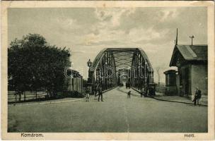 1929 Komárom, Komárnó; Hídfő / bridge (EK)