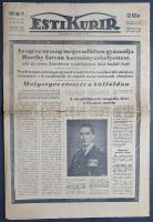 [II. Világháború] Esti Kurir. 1942. augusztus 21. (Napilap, XX. évfolyam, 189. szám) "Az egész ...