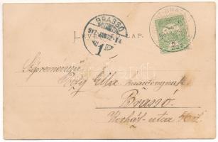 1907 Zernest, Zernyest, Zarnesti; Judecatorie districtuala si hotelul nou, scóla romana / Járásbírós...