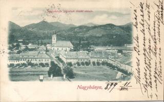 1899 Nagybánya main square